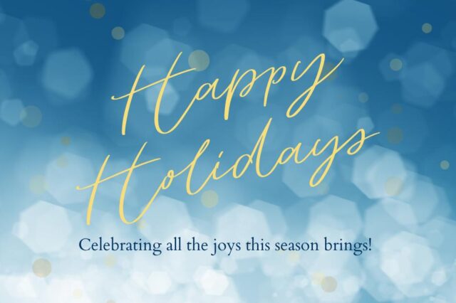 happy holidays